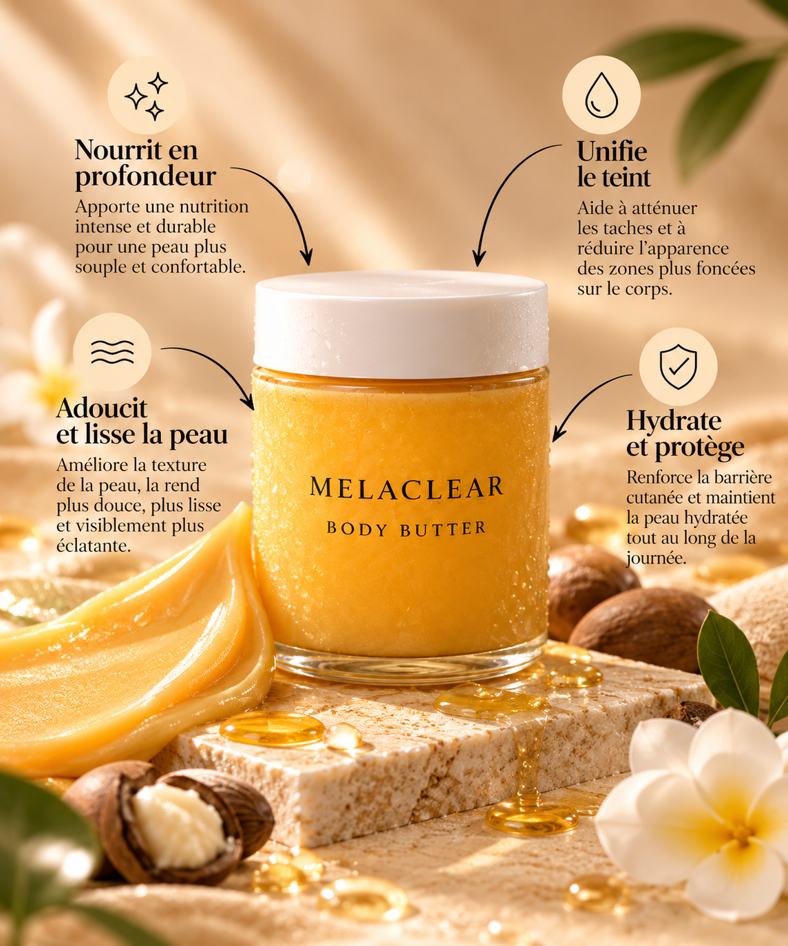 MELACLEAR BODY BUTTER